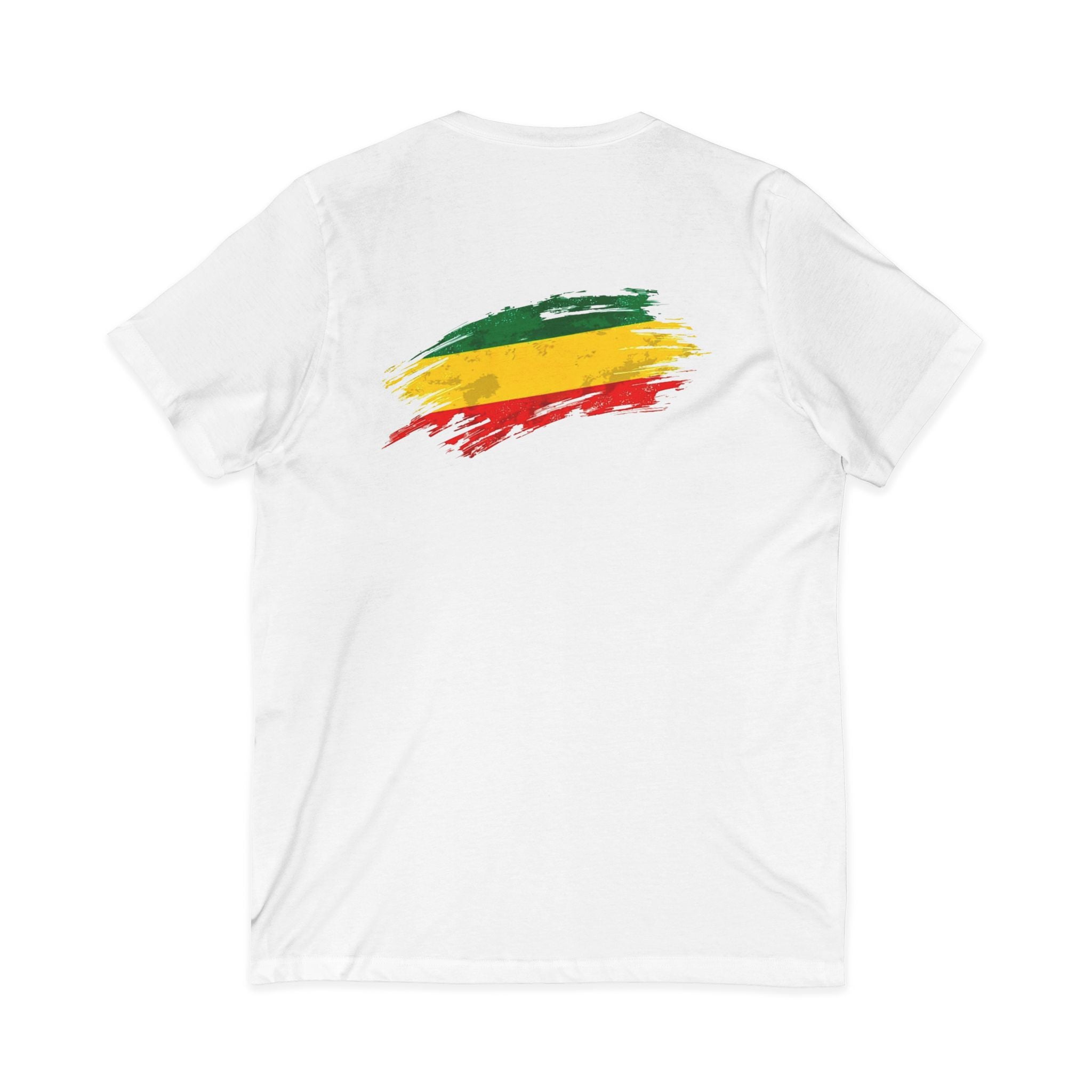 Unisex Jersey Short Sleeve V-Neck Tee