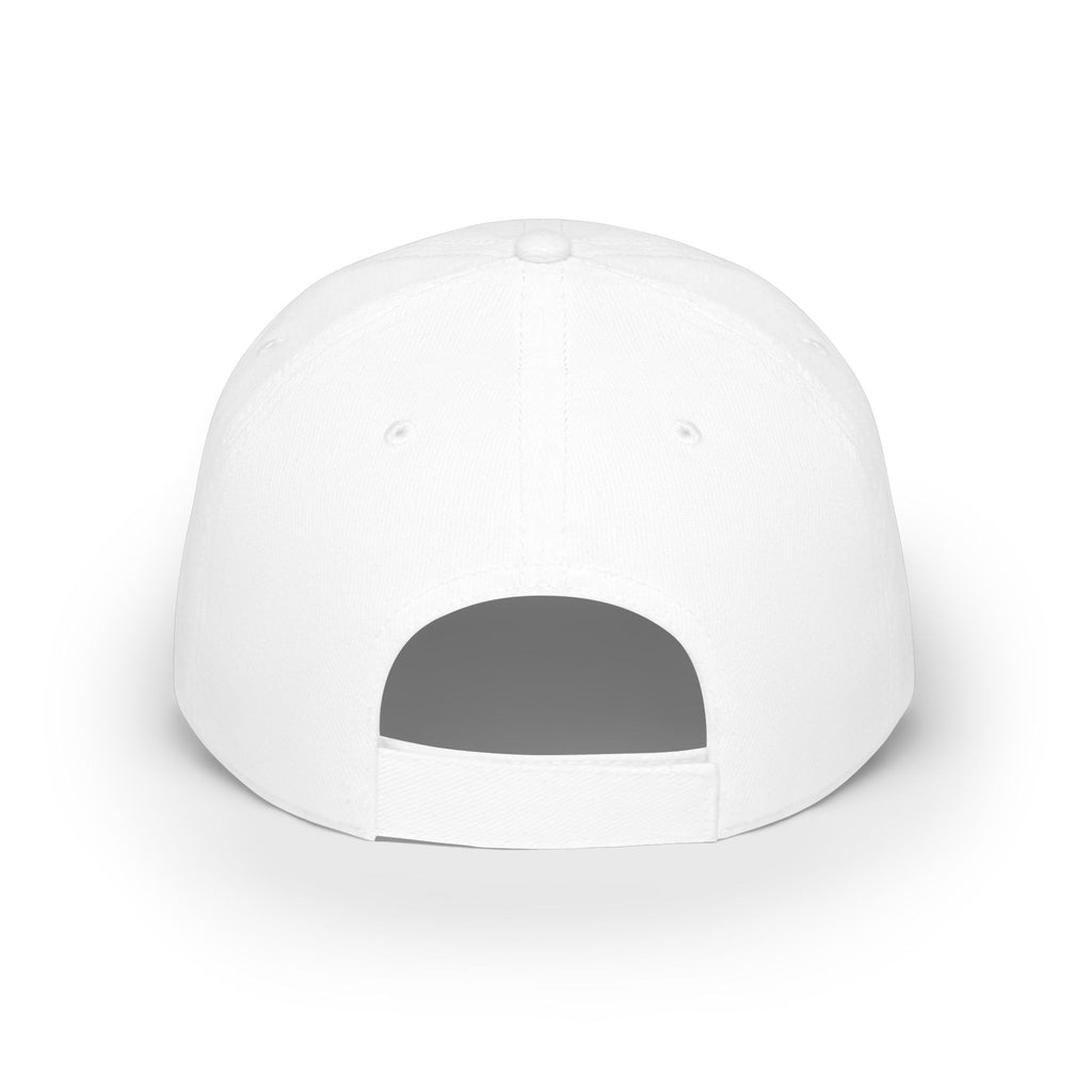 Embroidered '24' Low Profile Baseball Cap — Minimal Vintage Number Hat
