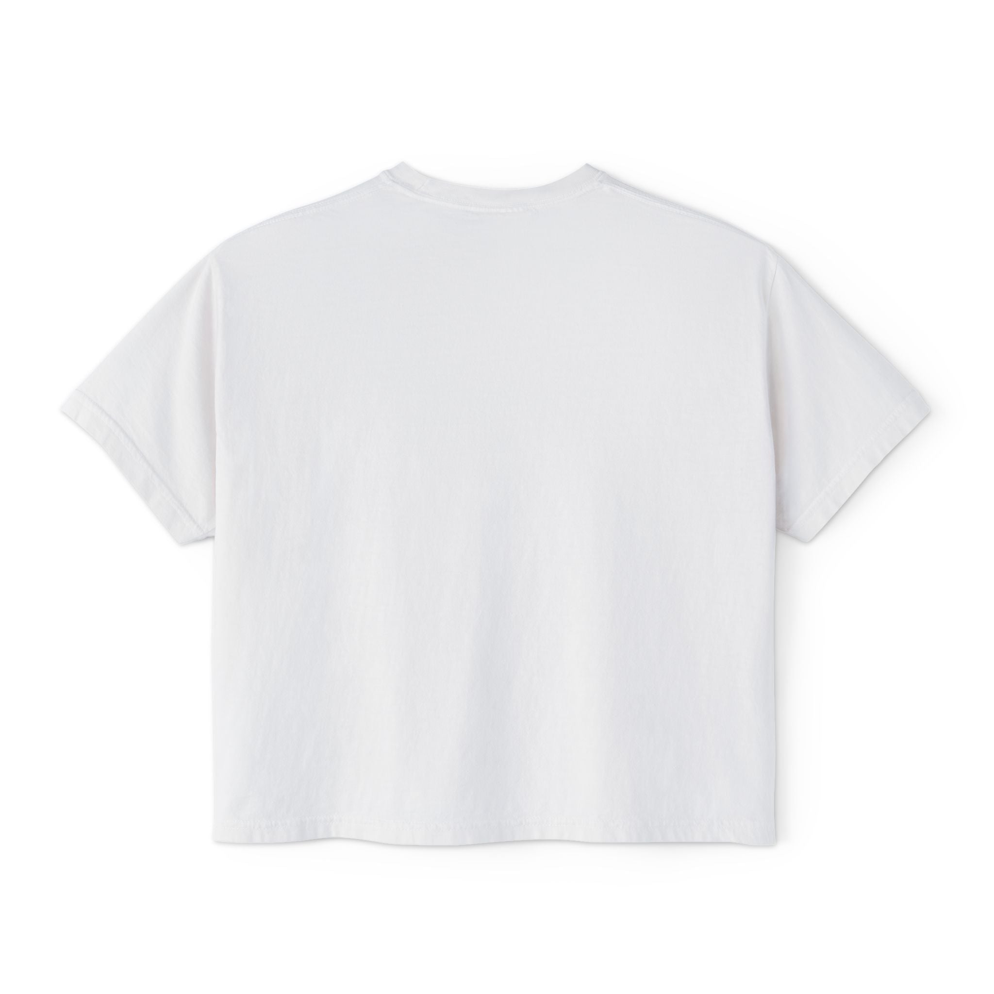 Amharic Love Boxy Tee — Women's Ethiopian Script Graphic Shirt