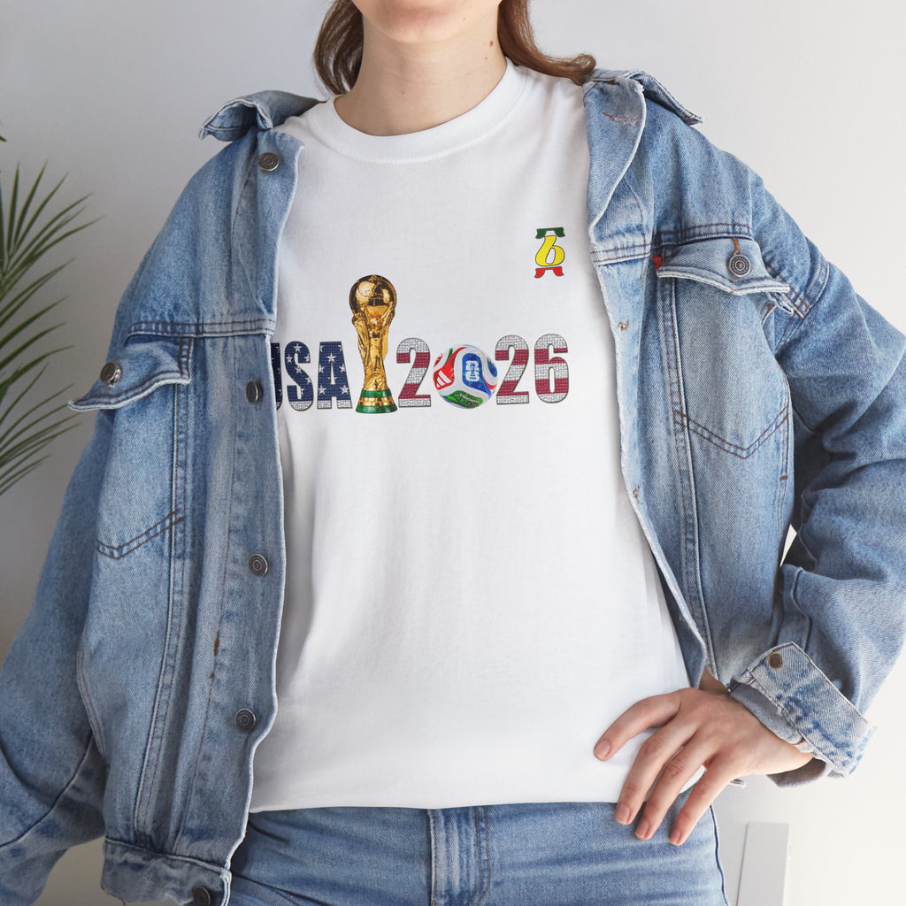 USA 2026 World Cup Trophy T-Shirt — Soccer World Cup Fan Tee