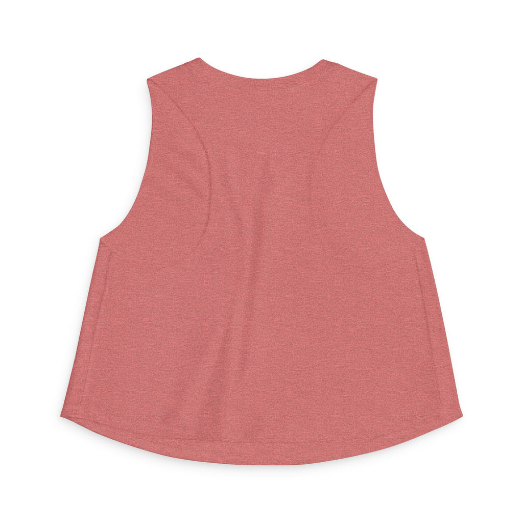 Amharic Script Women's Crop Top — Minimal Ethiopian Typography Tank
