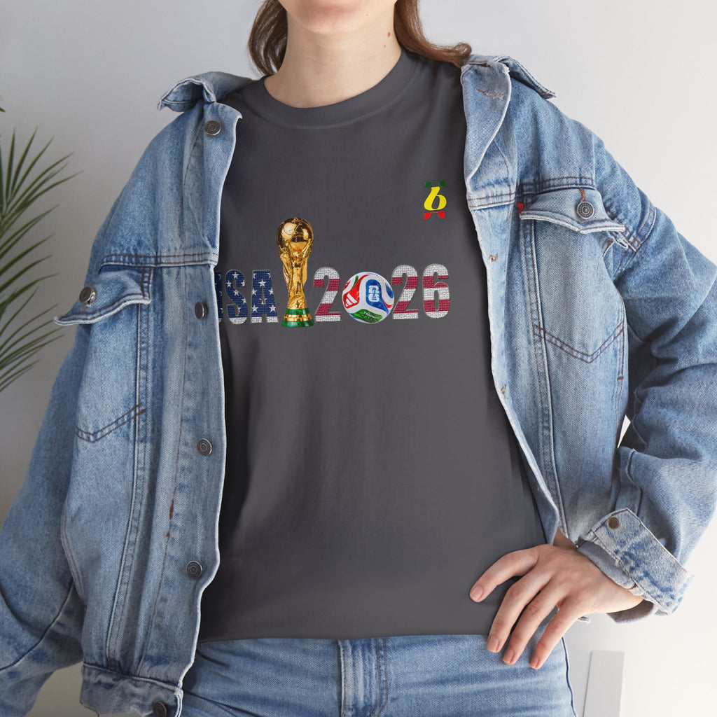USA 2026 World Cup Trophy T-Shirt — Soccer World Cup Fan Tee