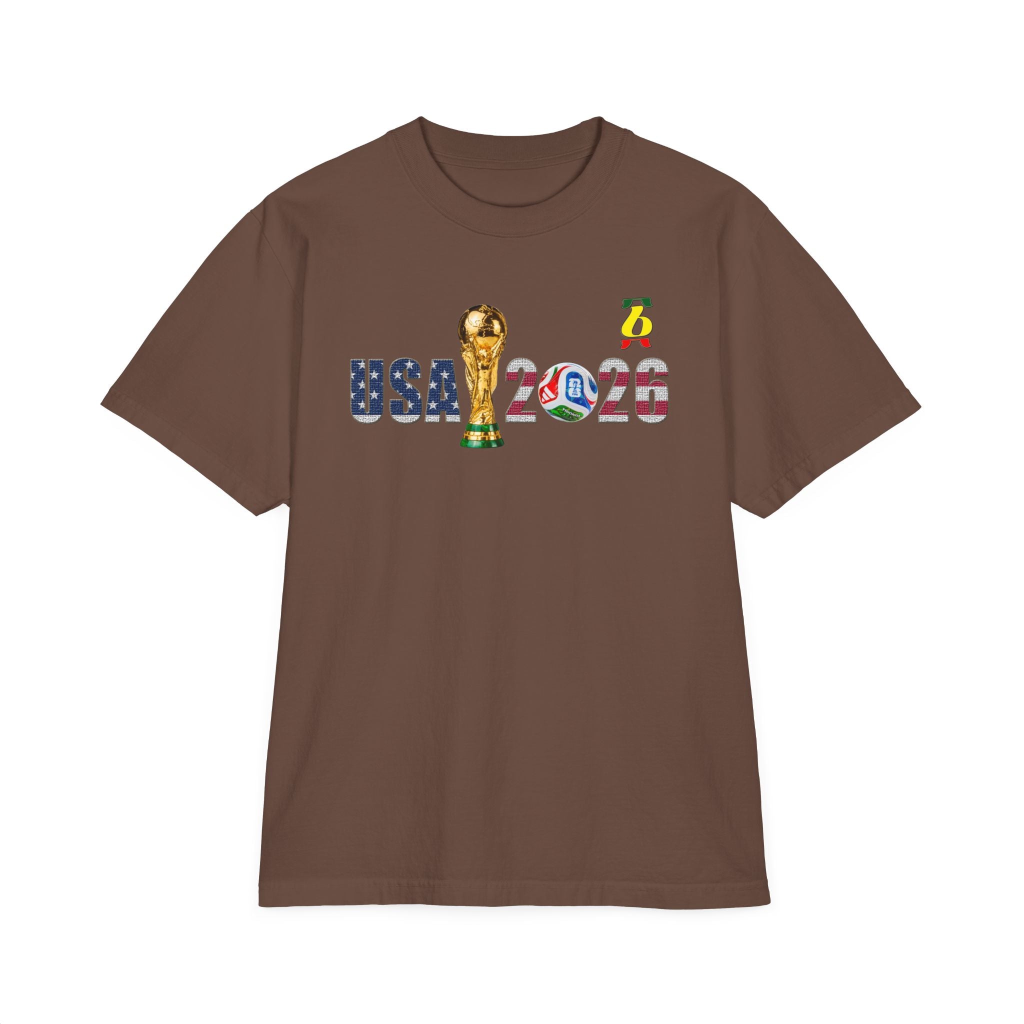 World Cup USA 2026 T-Shirt — Soccer Trophy Design