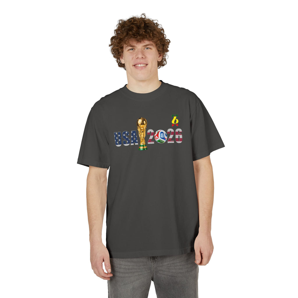 World Cup USA 2026 T-Shirt — Soccer Trophy Design