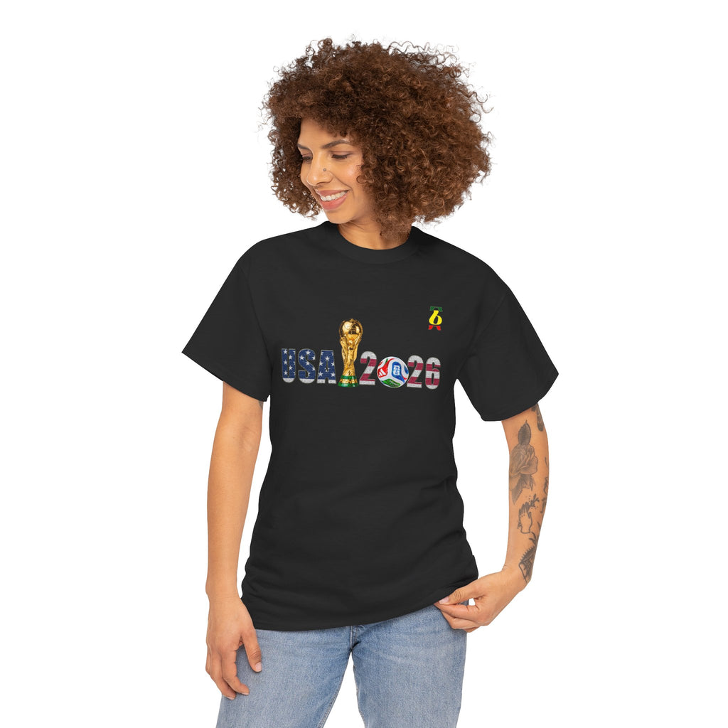 USA 2026 World Cup Trophy T-Shirt — Soccer World Cup Fan Tee