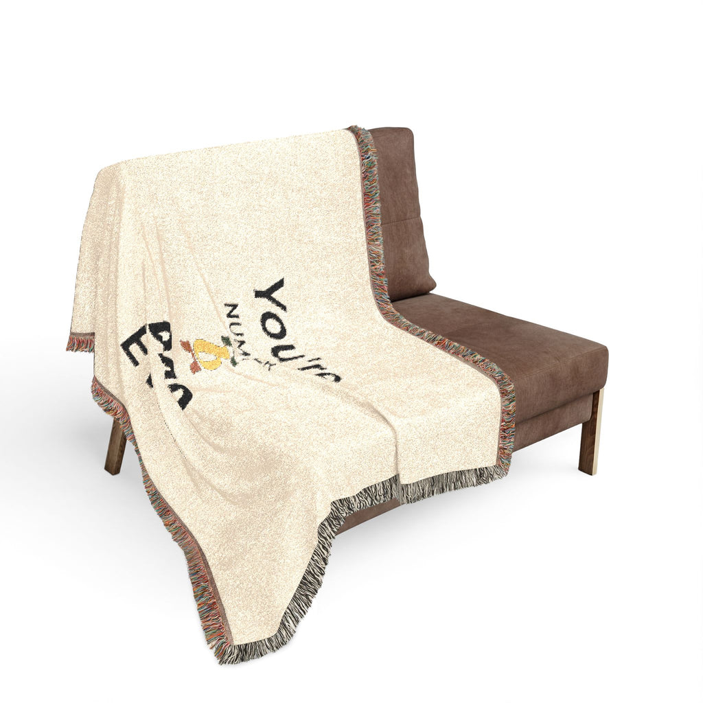 'You're the Best Dad Ever' Woven Throw Blanket — Father's Day Gift