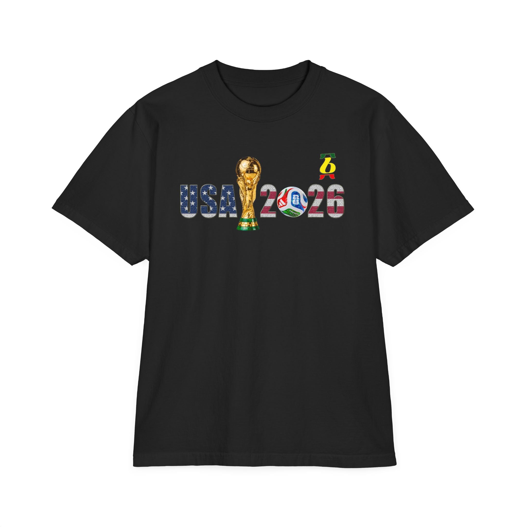 World Cup USA 2026 T-Shirt — Soccer Trophy Design