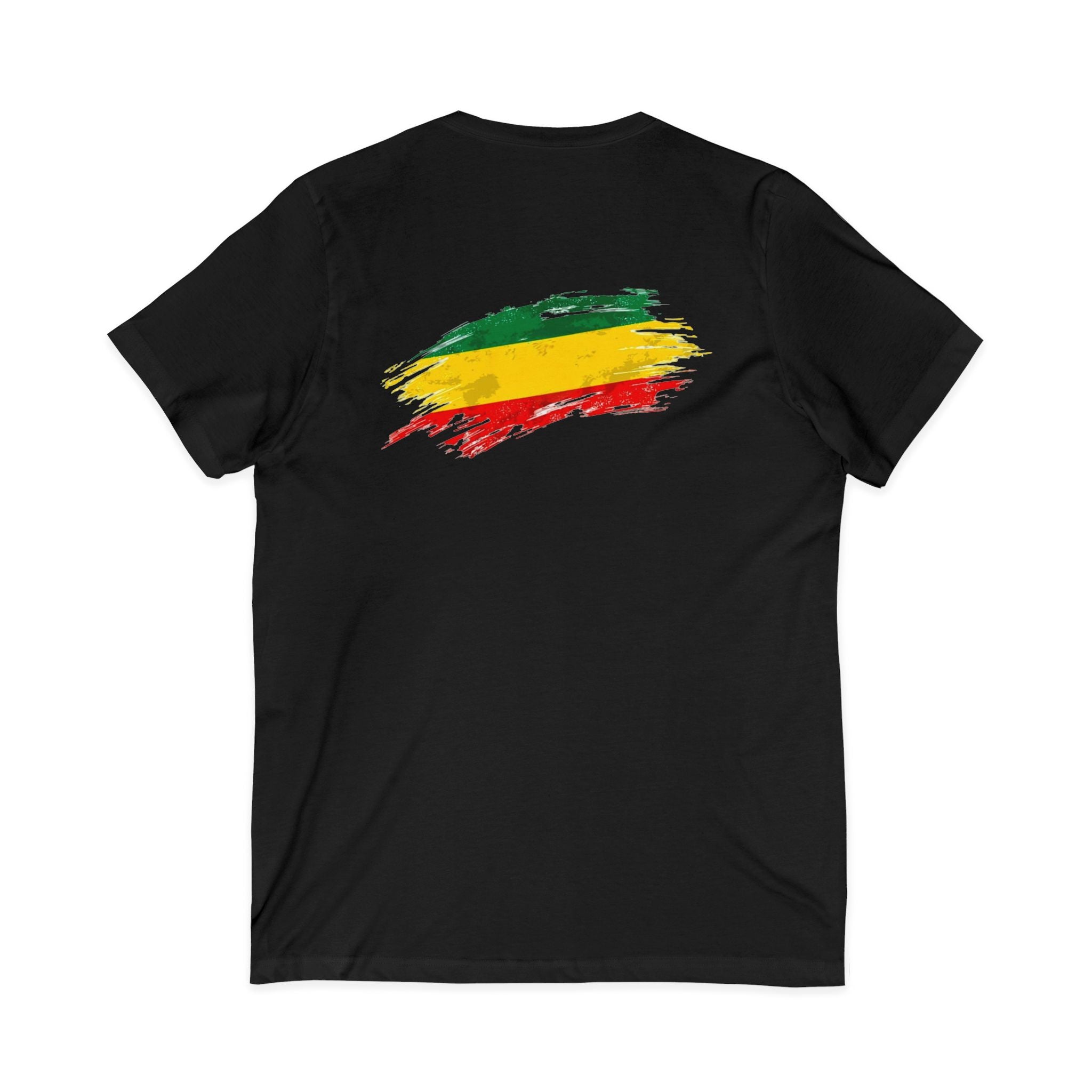 Unisex Jersey Short Sleeve V-Neck Tee