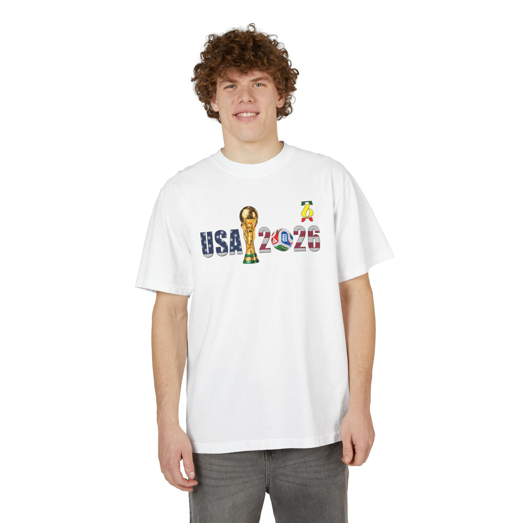 World Cup USA 2026 T-Shirt — Soccer Trophy Design