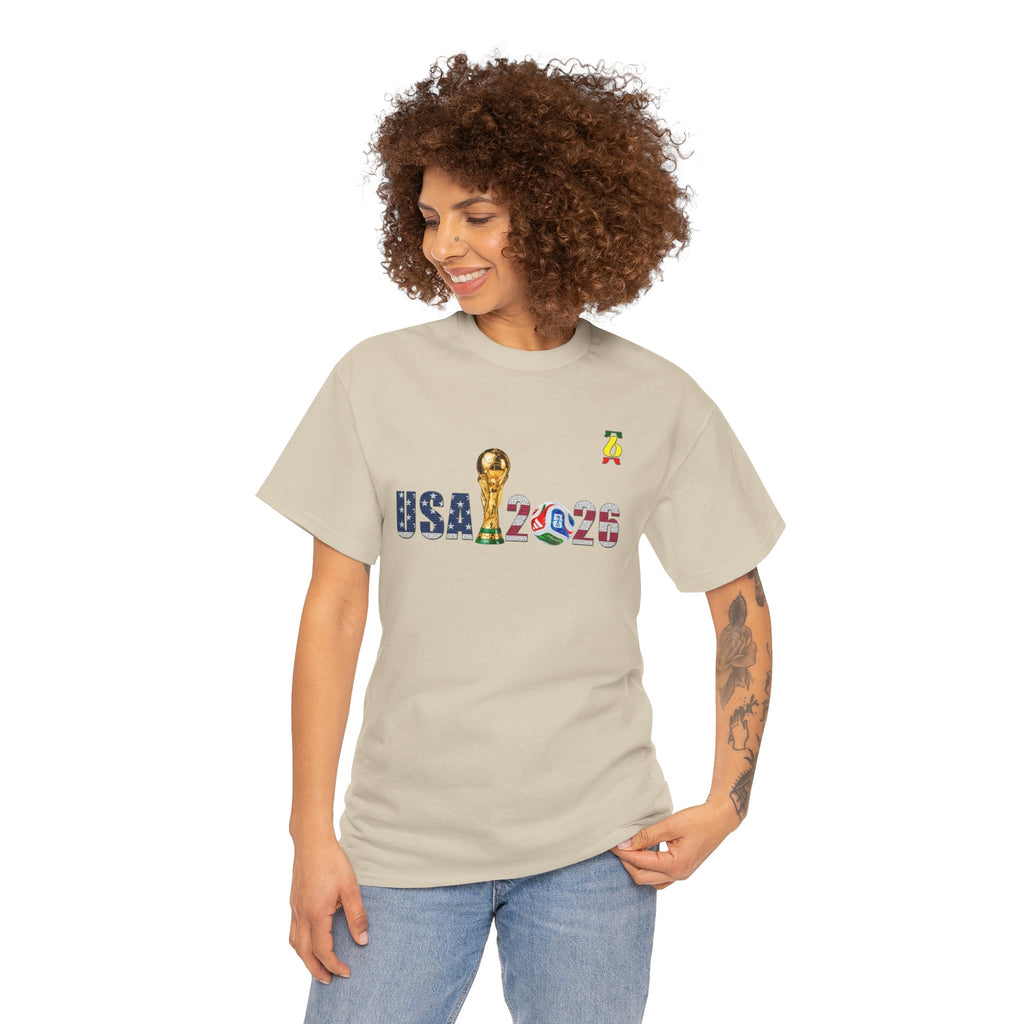 USA 2026 World Cup Trophy T-Shirt — Soccer World Cup Fan Tee