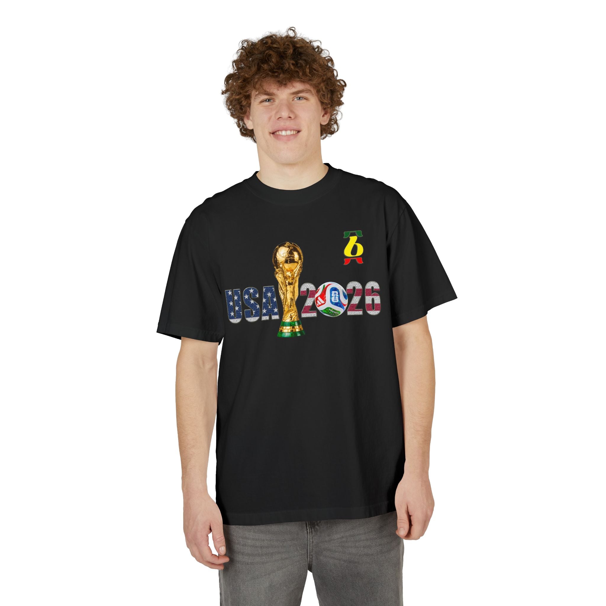 World Cup USA 2026 T-Shirt — Soccer Trophy Design