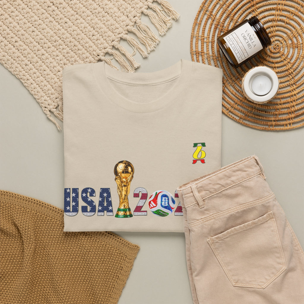 USA 2026 World Cup Trophy T-Shirt — Soccer World Cup Fan Tee