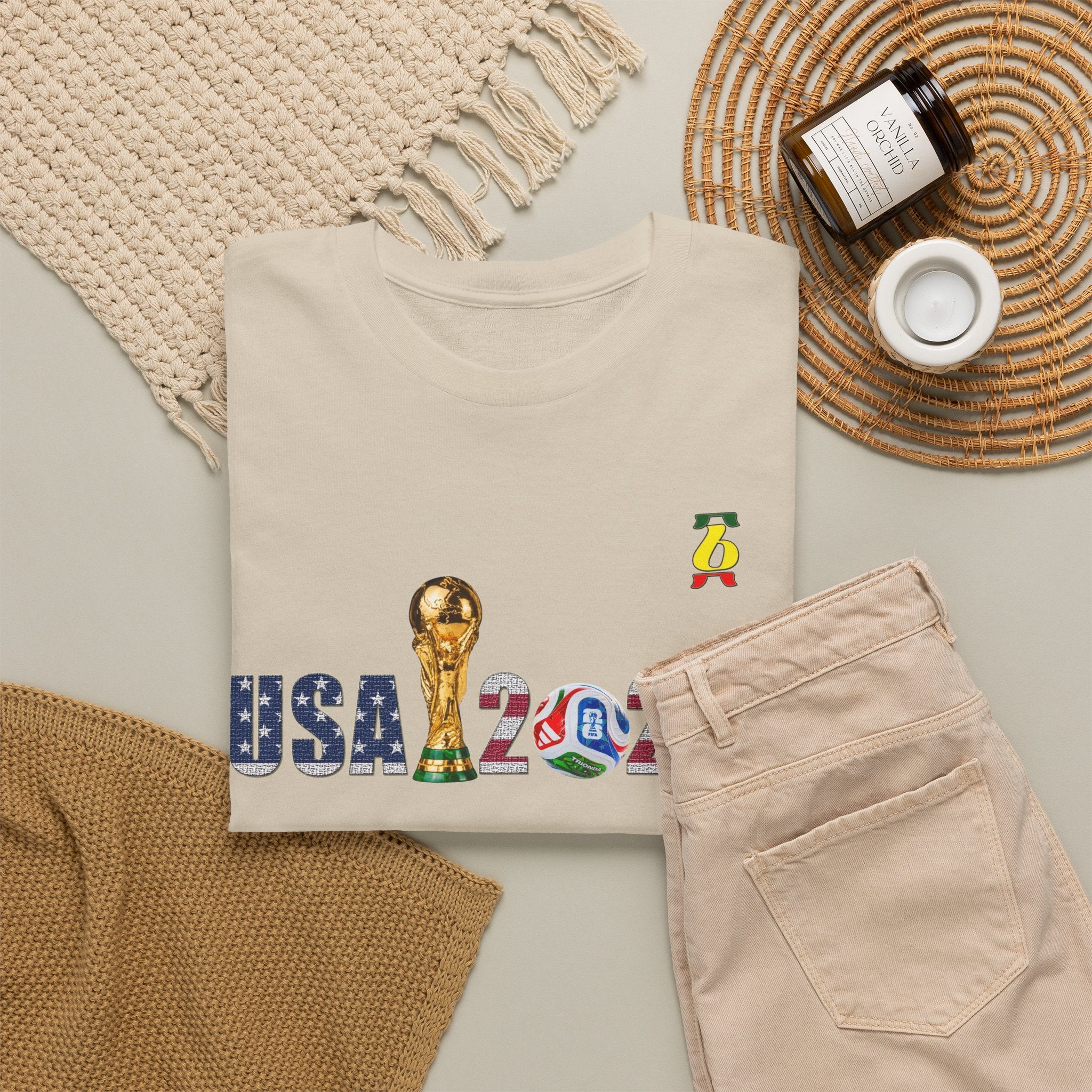USA 2026 World Cup Trophy T-Shirt — Soccer World Cup Fan Tee