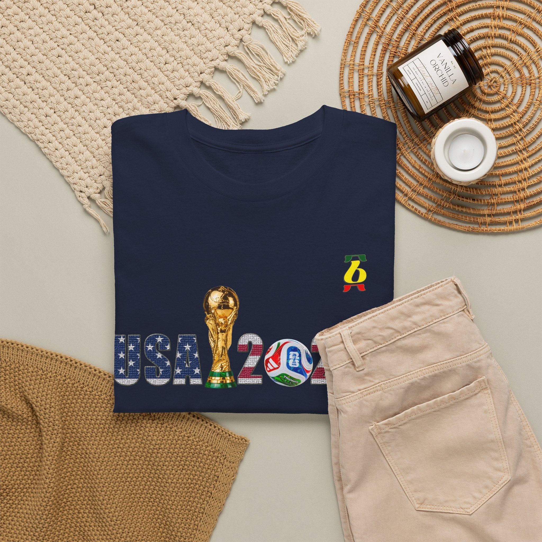 USA 2026 World Cup Trophy T-Shirt — Soccer World Cup Fan Tee