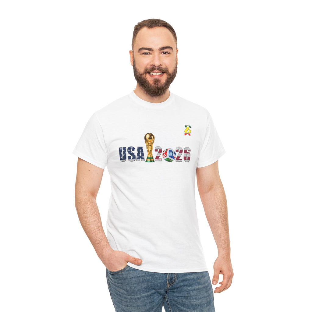 USA 2026 World Cup Trophy T-Shirt — Soccer World Cup Fan Tee