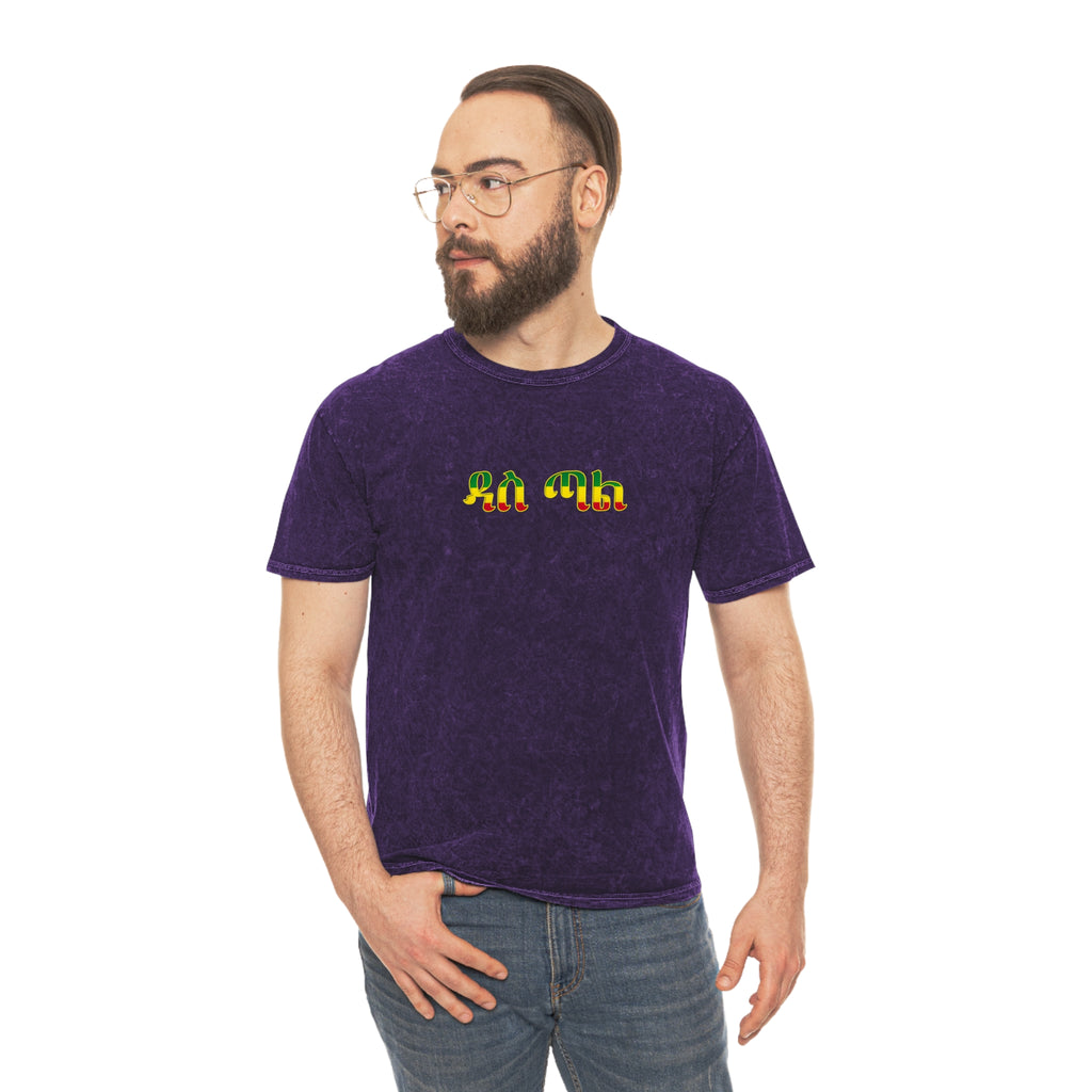 Retro Rainbow Turtles Mineral-Wash T-Shirt