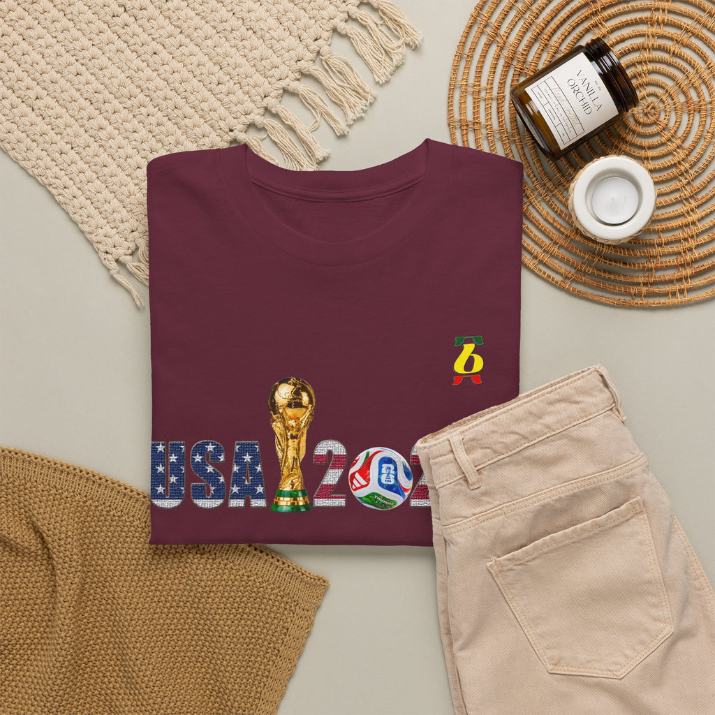 USA 2026 World Cup Trophy T-Shirt — Soccer World Cup Fan Tee