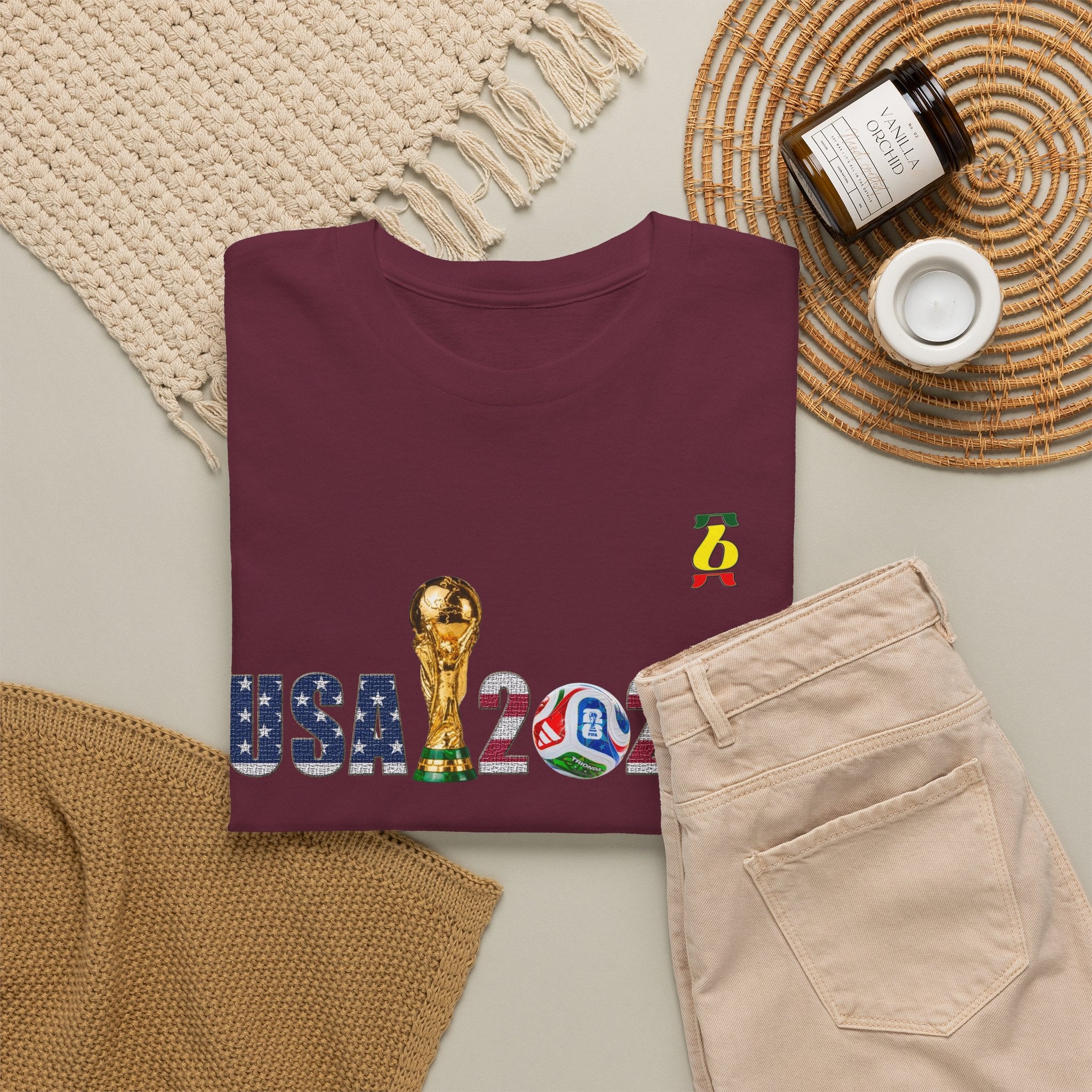 USA 2026 World Cup Trophy T-Shirt — Soccer World Cup Fan Tee