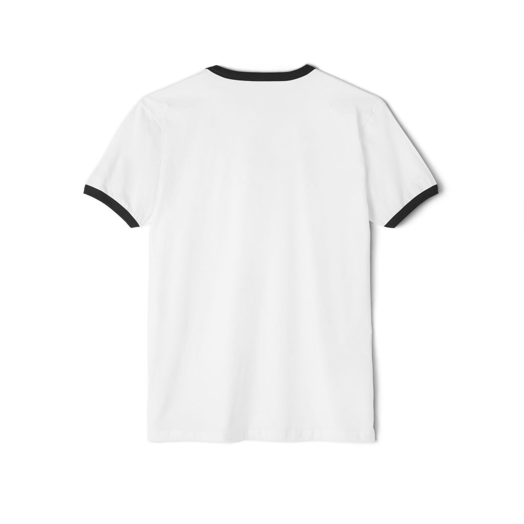 Ethiopia Flag Brushstroke Ringer T-Shirt
