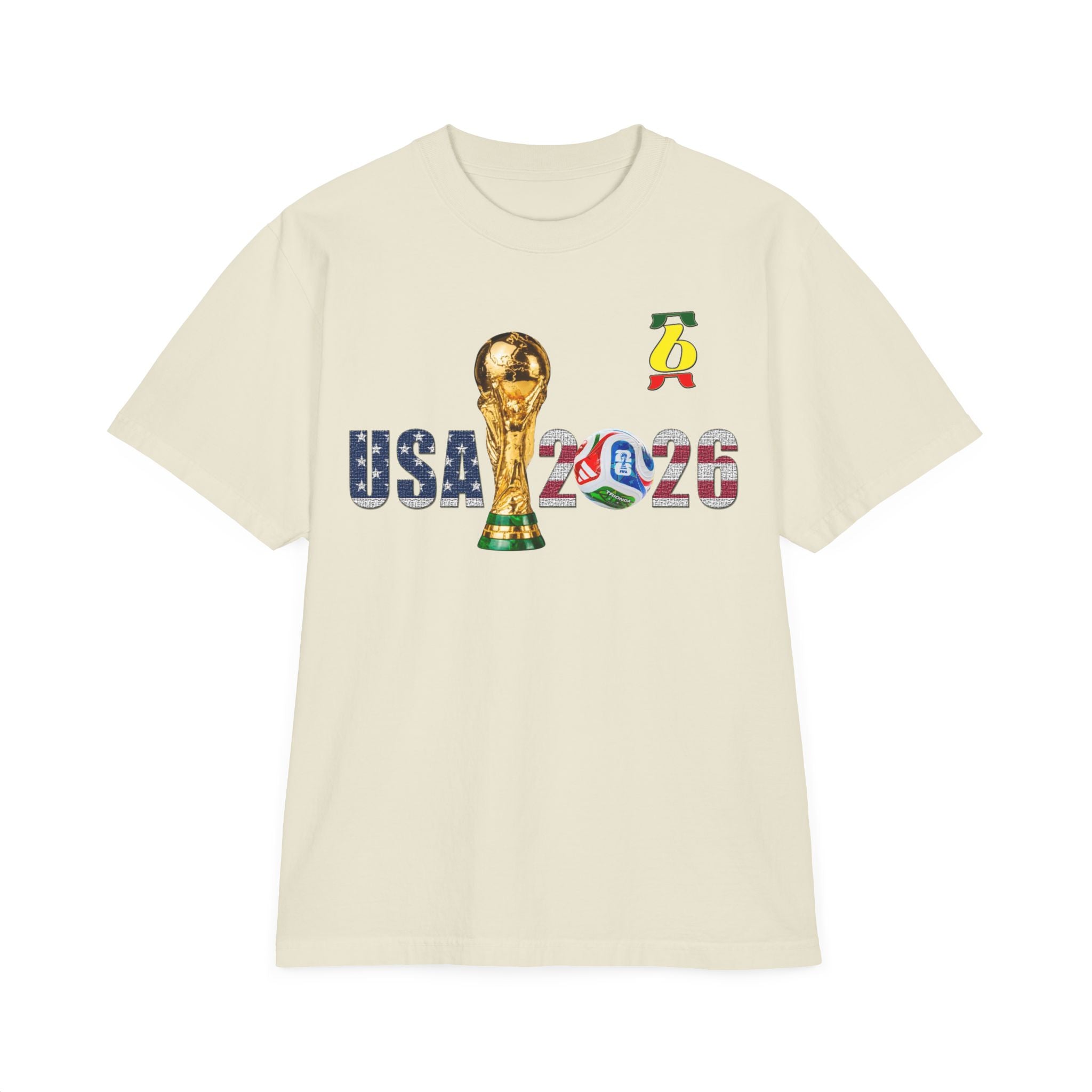 World Cup USA 2026 T-Shirt — Soccer Trophy Design