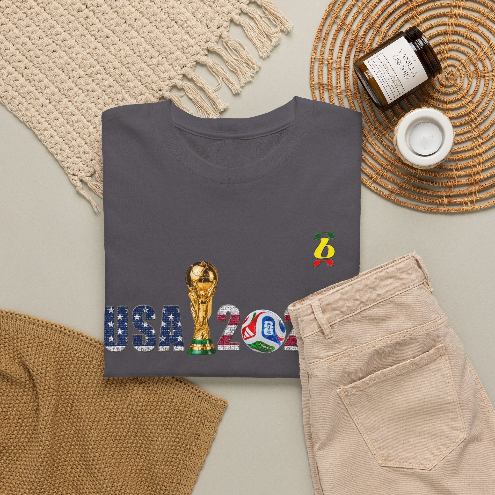 USA 2026 World Cup Trophy T-Shirt — Soccer World Cup Fan Tee