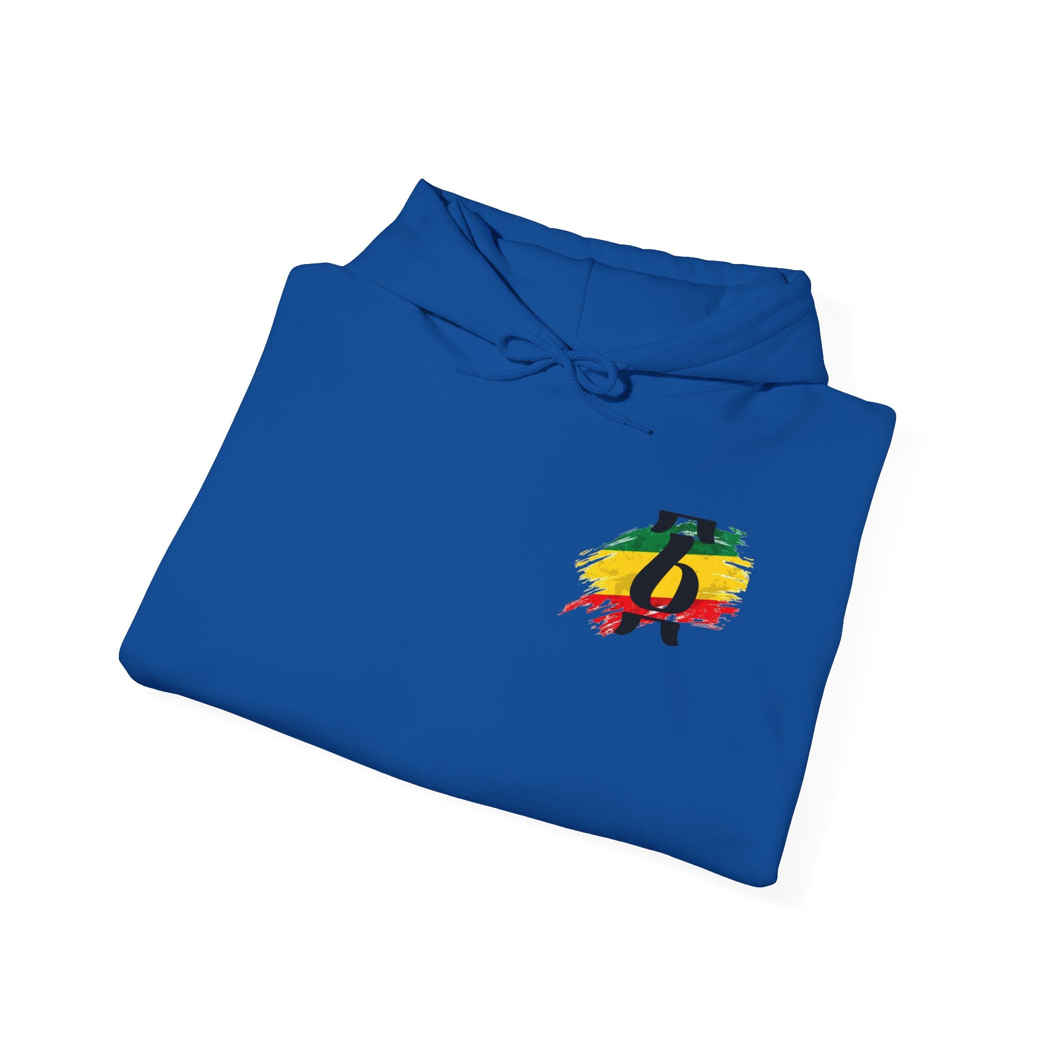 Rasta Brushstroke 6 Hoodie — Reggae Flag Inspired Sweatshirt