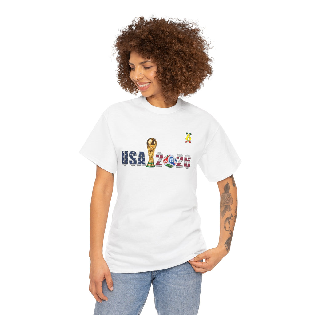 USA 2026 World Cup Trophy T-Shirt — Soccer World Cup Fan Tee