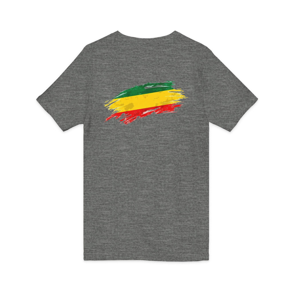 Unisex Jersey Short Sleeve V-Neck Tee