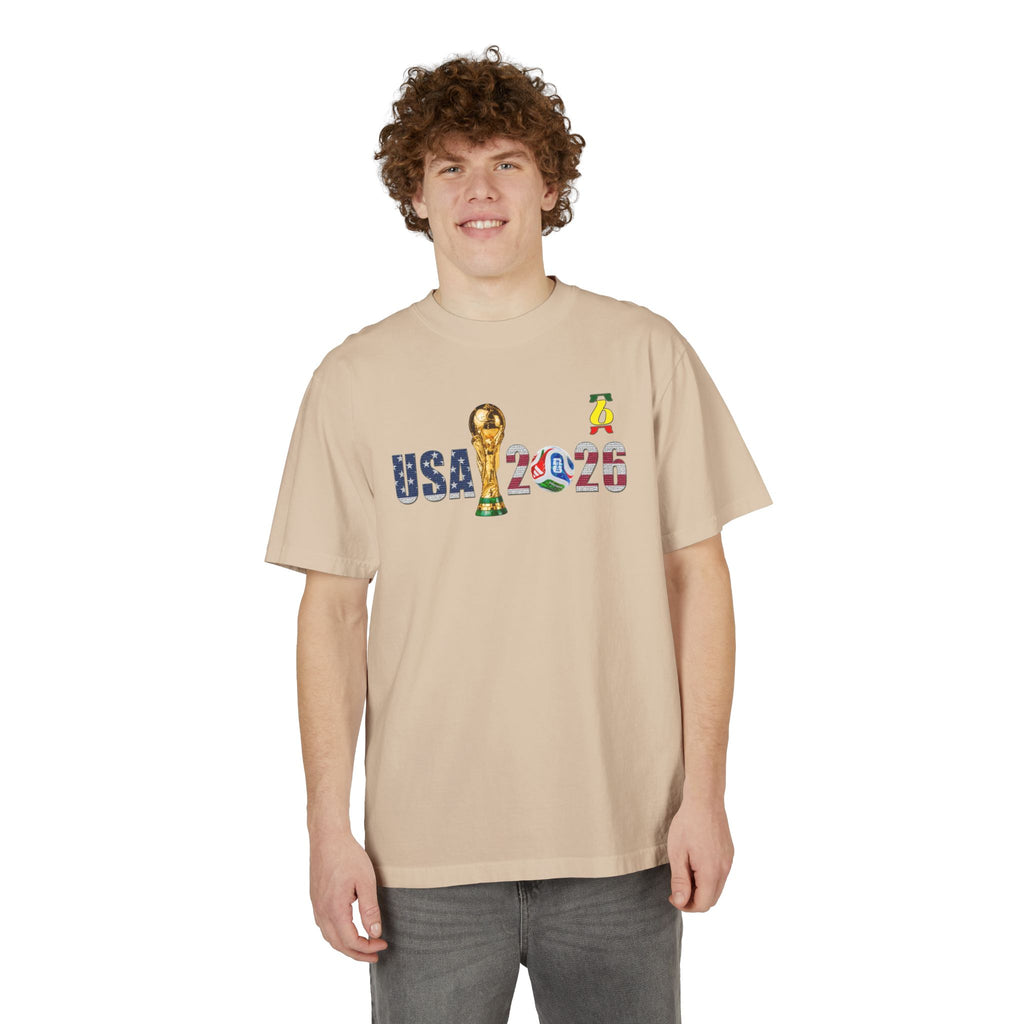 World Cup USA 2026 T-Shirt — Soccer Trophy Design