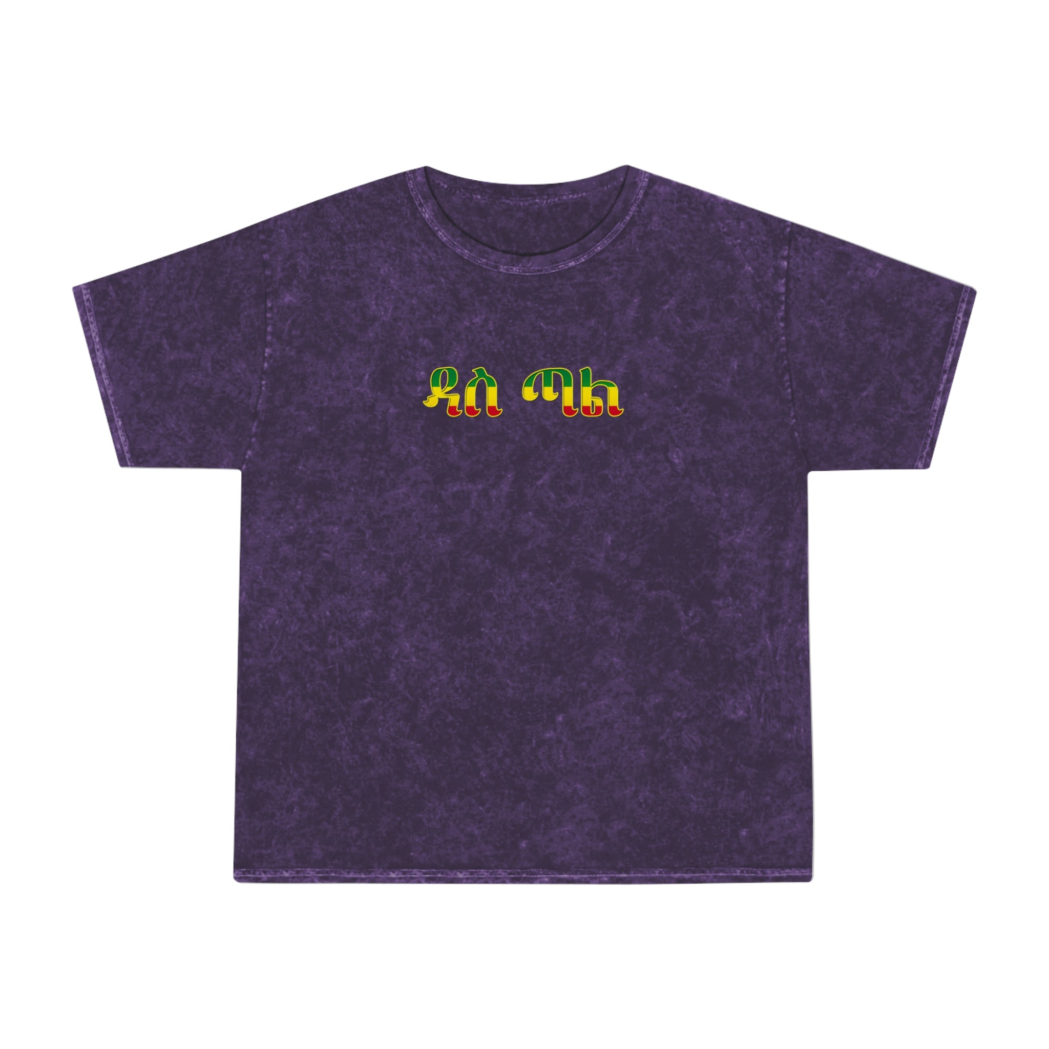 Retro Rainbow Turtles Mineral-Wash T-Shirt