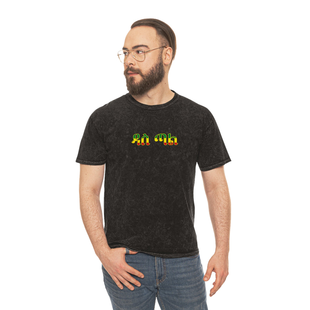 Retro Rainbow Turtles Mineral-Wash T-Shirt