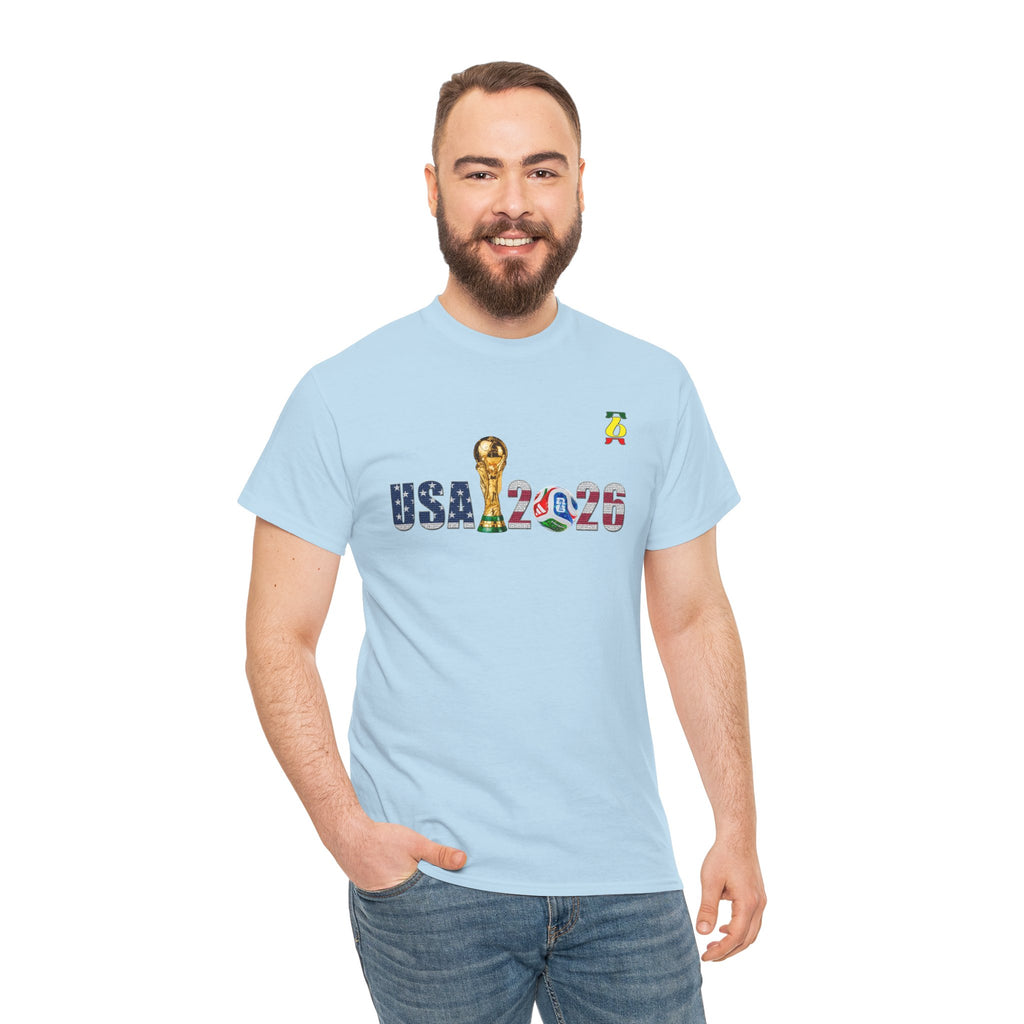 USA 2026 World Cup Trophy T-Shirt — Soccer World Cup Fan Tee