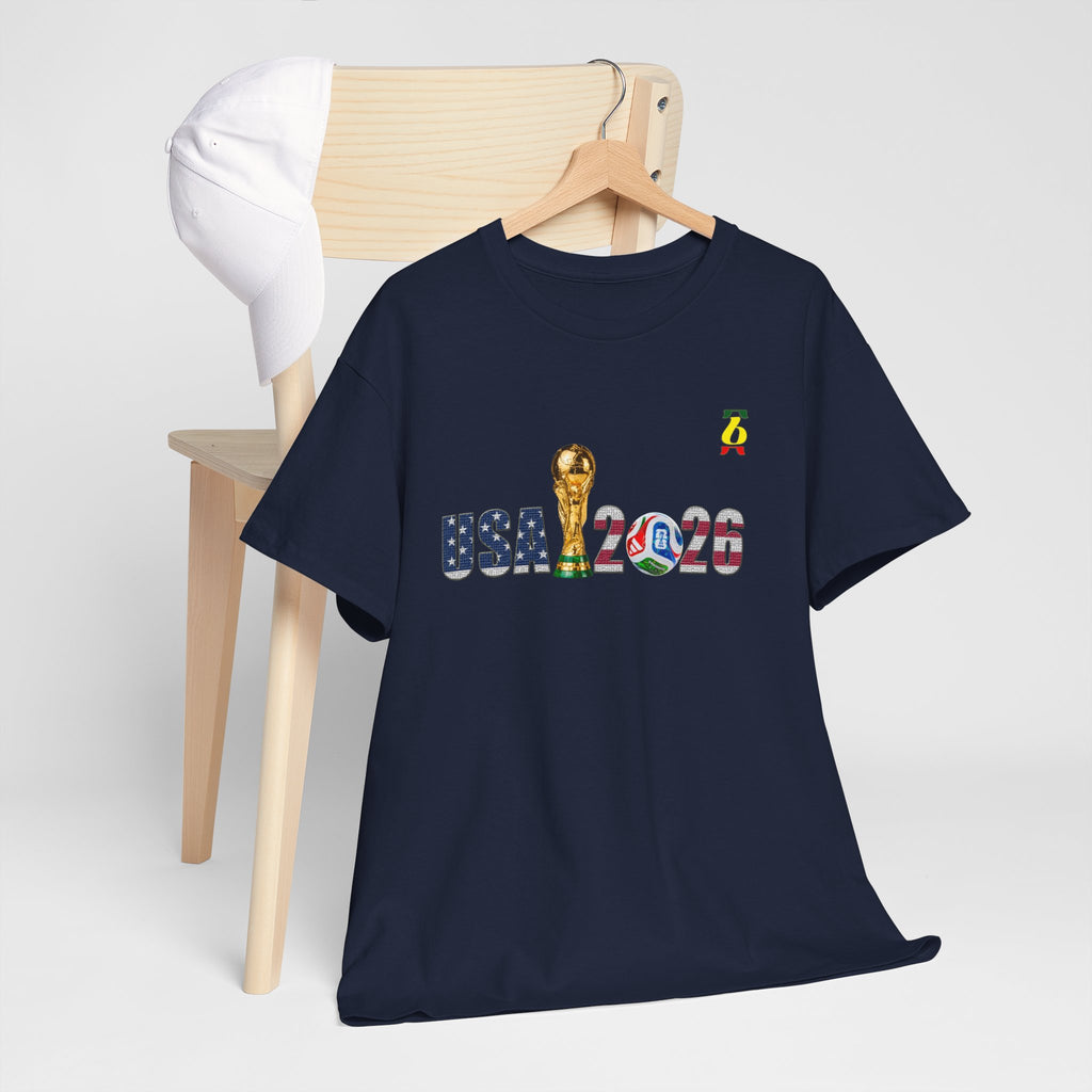 USA 2026 World Cup Trophy T-Shirt — Soccer World Cup Fan Tee