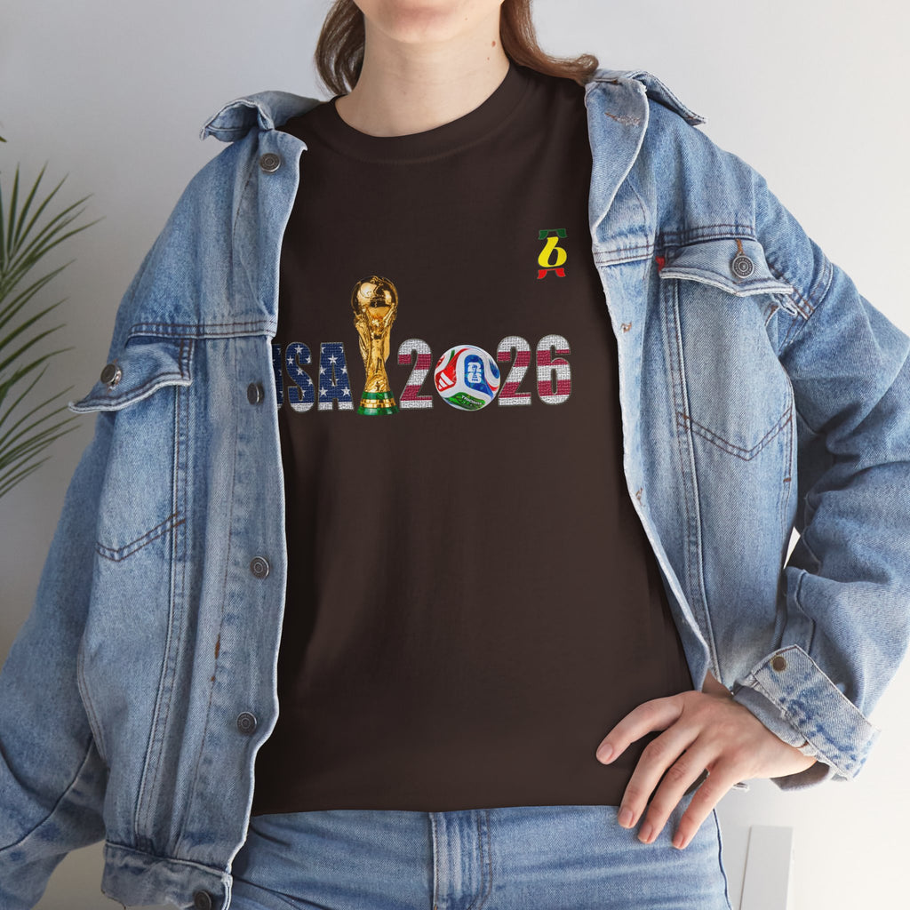 USA 2026 World Cup Trophy T-Shirt — Soccer World Cup Fan Tee