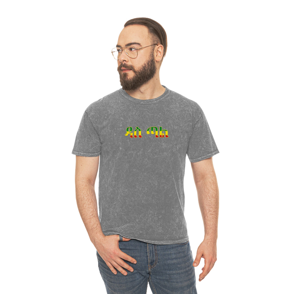 Retro Rainbow Turtles Mineral-Wash T-Shirt