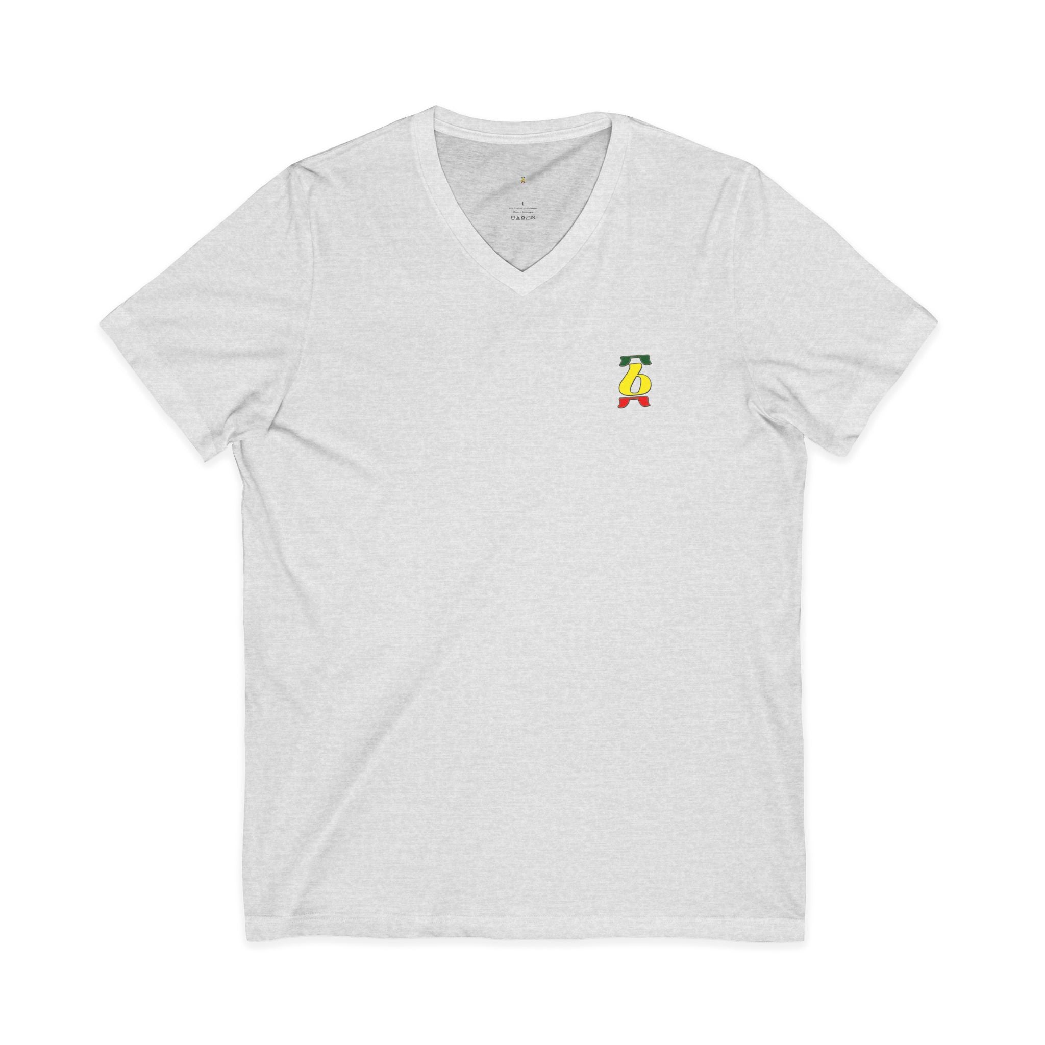 Unisex Jersey Short Sleeve V-Neck Tee