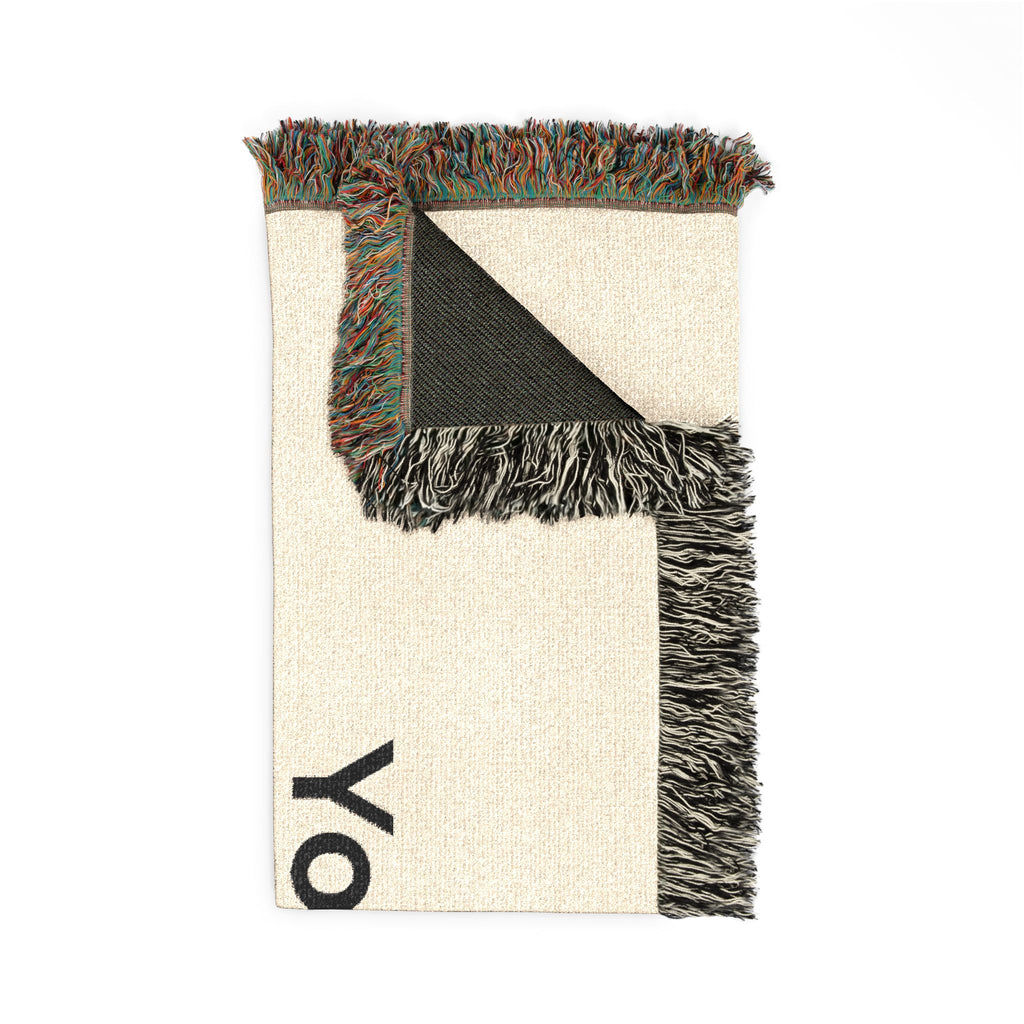 'You're the Best Dad Ever' Woven Throw Blanket — Father's Day Gift
