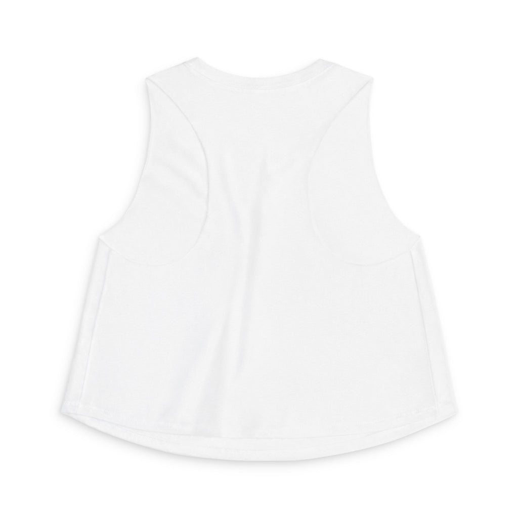 Amharic Script Women's Crop Top — Minimal Ethiopian Typography Tank
