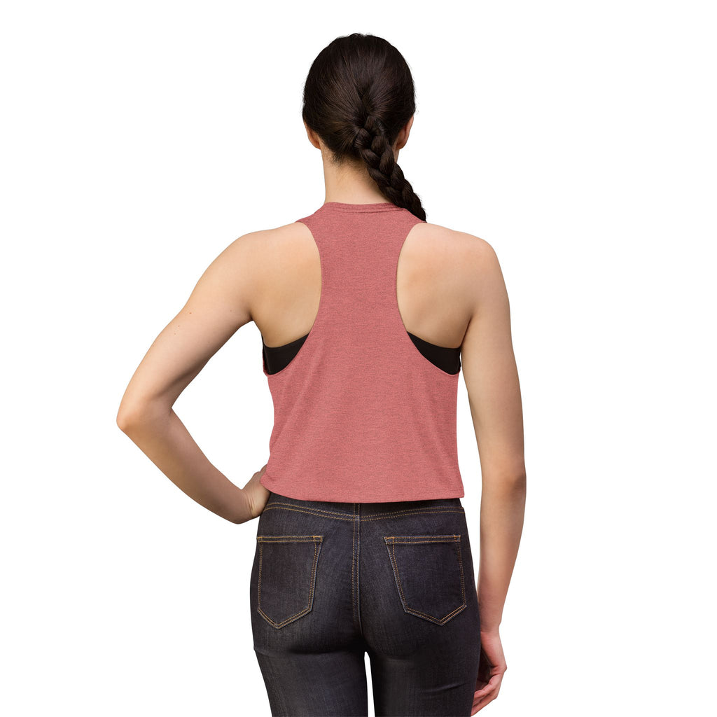 Amharic Script Women's Crop Top — Minimal Ethiopian Typography Tank