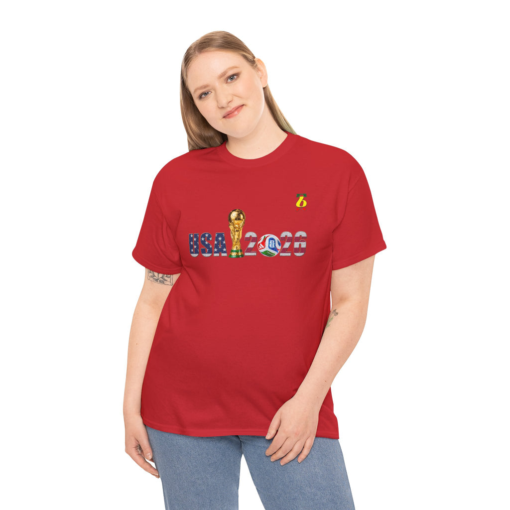 USA 2026 World Cup Trophy T-Shirt — Soccer World Cup Fan Tee