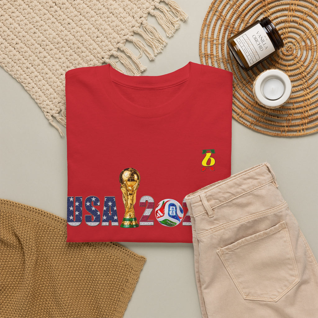 USA 2026 World Cup Trophy T-Shirt — Soccer World Cup Fan Tee