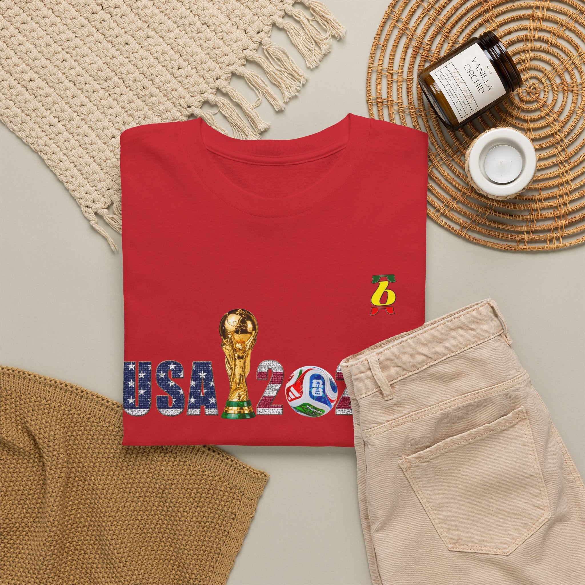 USA 2026 World Cup Trophy T-Shirt — Soccer World Cup Fan Tee