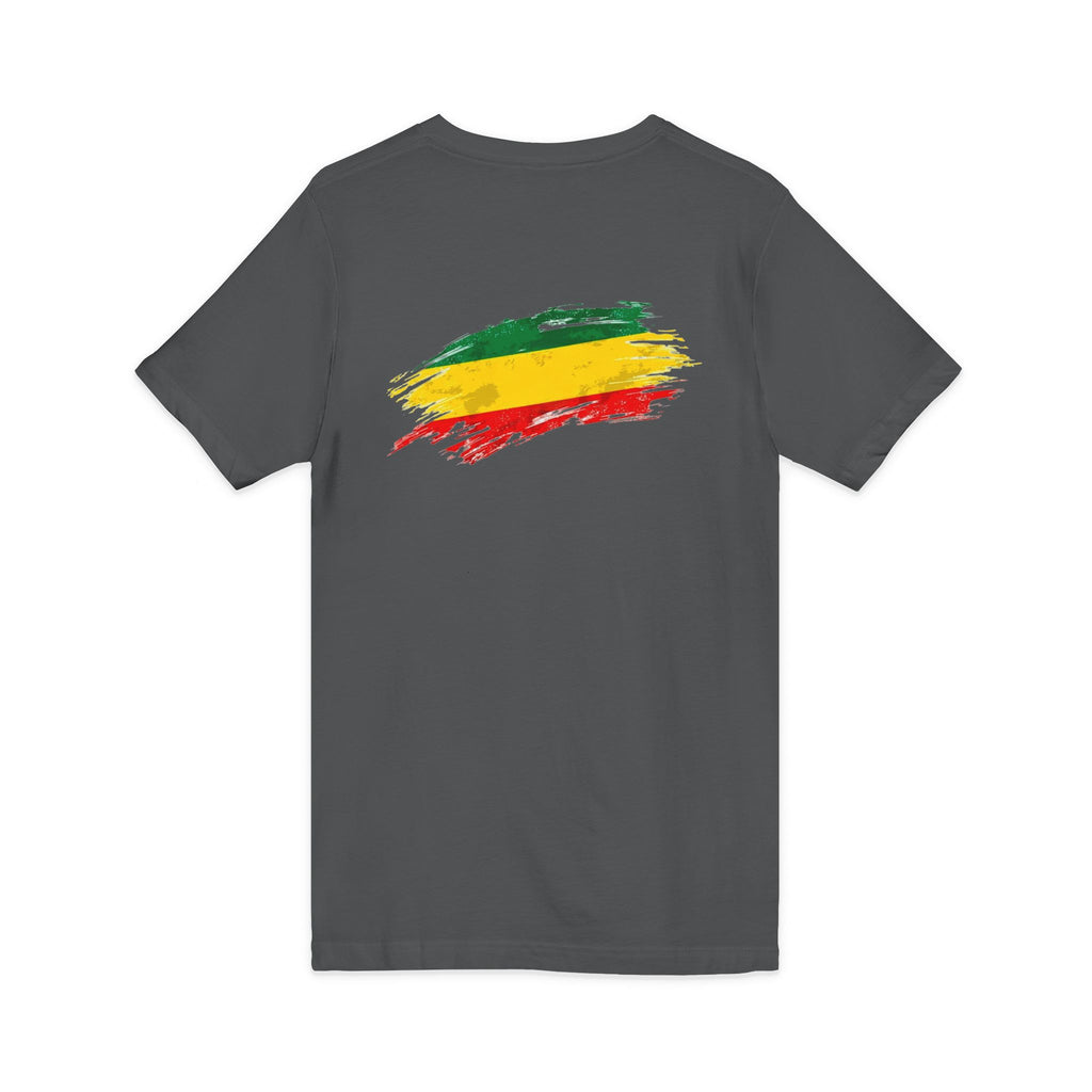 Unisex Jersey Short Sleeve V-Neck Tee