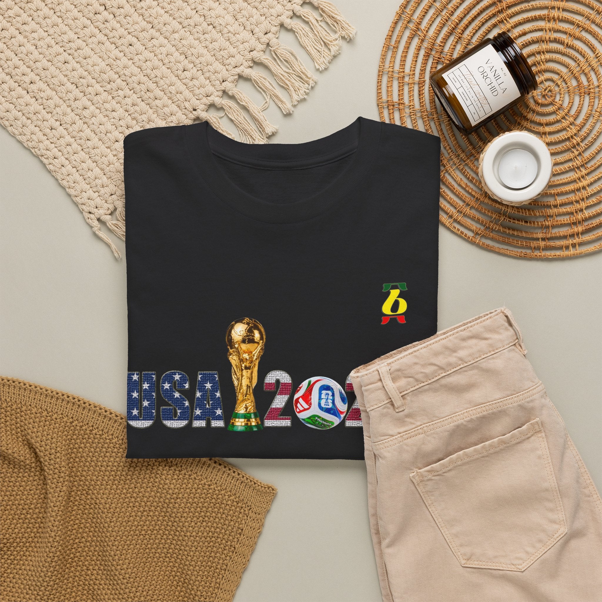 USA 2026 World Cup Trophy T-Shirt — Soccer World Cup Fan Tee