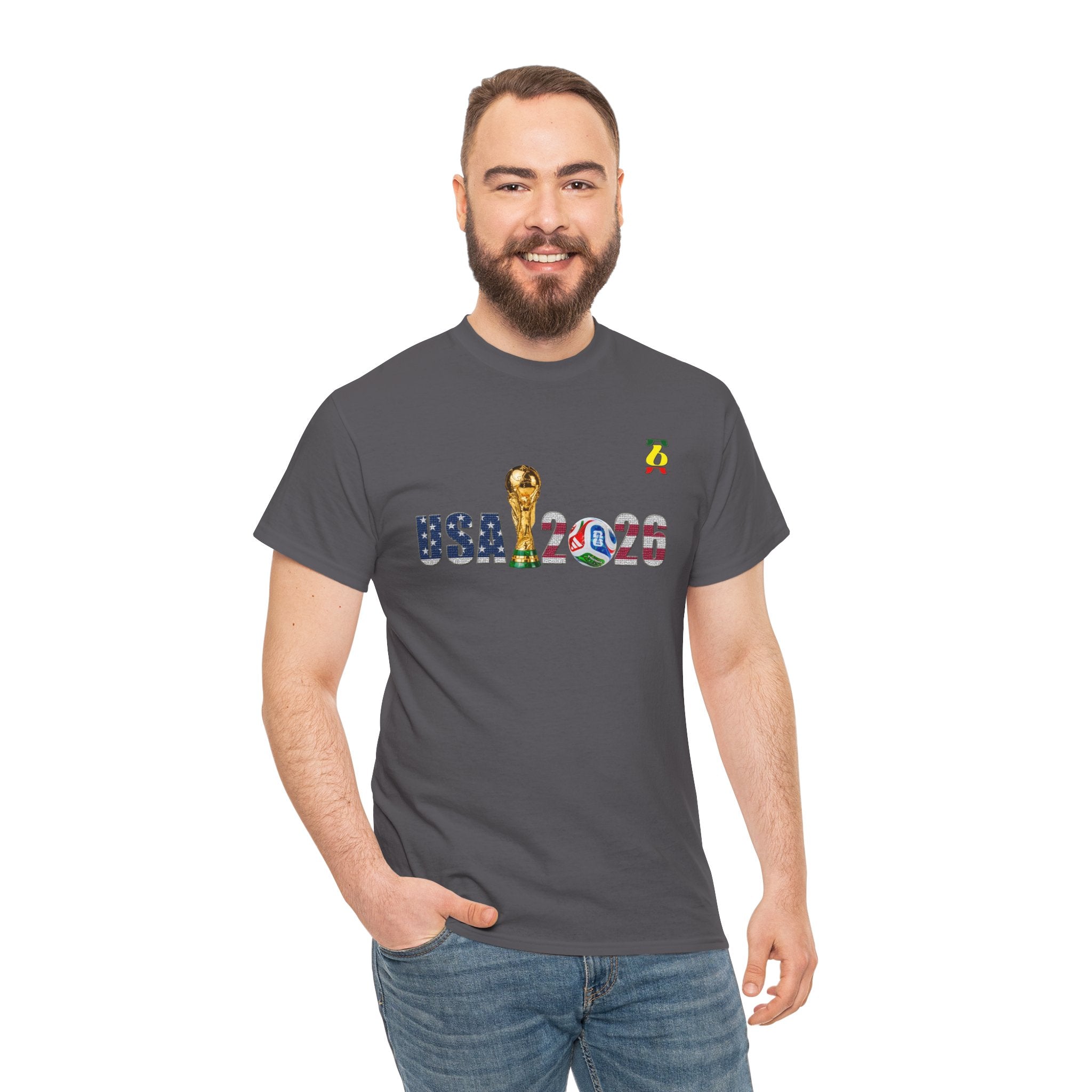 USA 2026 World Cup Trophy T-Shirt — Soccer World Cup Fan Tee
