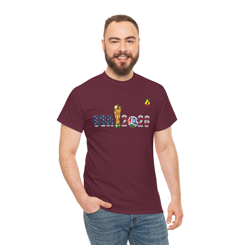 USA 2026 World Cup Trophy T-Shirt — Soccer World Cup Fan Tee