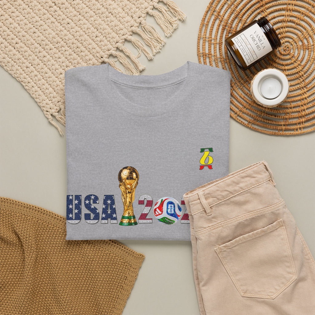 USA 2026 World Cup Trophy T-Shirt — Soccer World Cup Fan Tee
