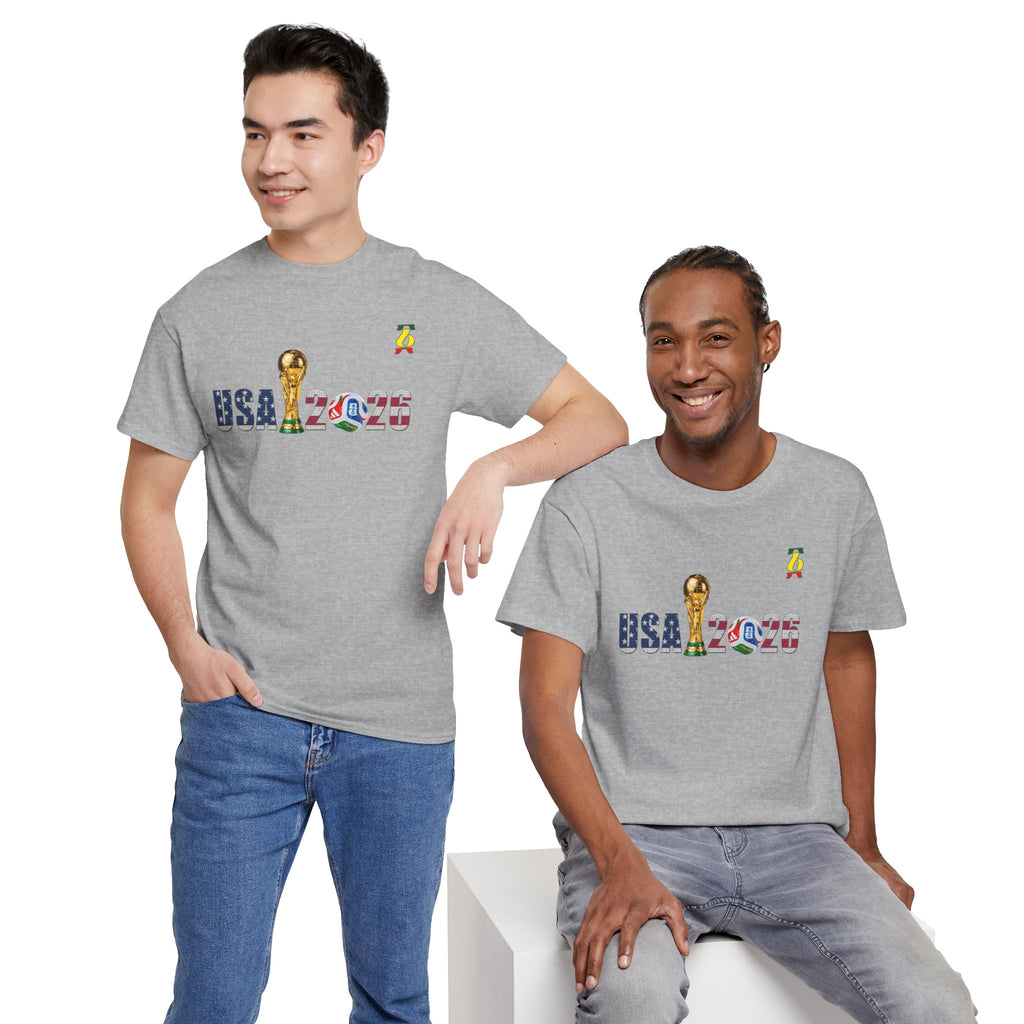 USA 2026 World Cup Trophy T-Shirt — Soccer World Cup Fan Tee