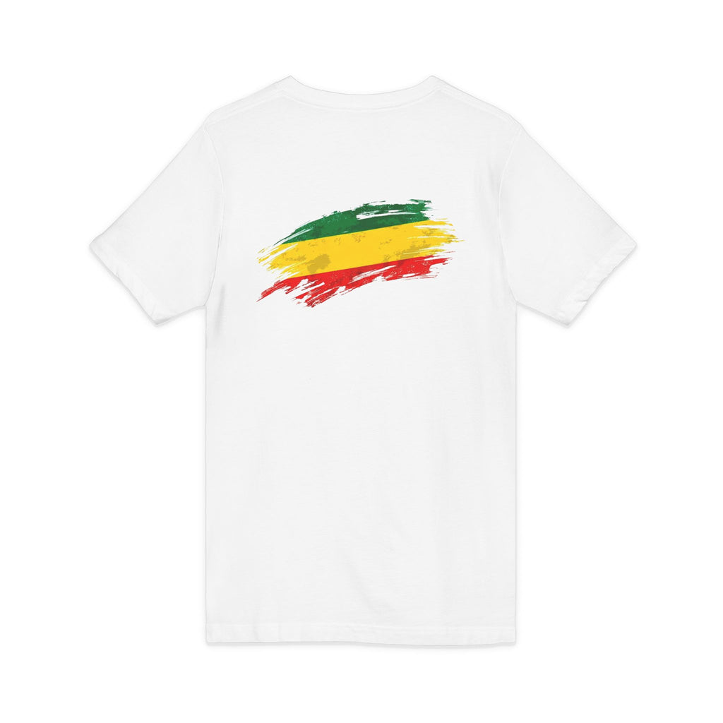 Unisex Jersey Short Sleeve V-Neck Tee