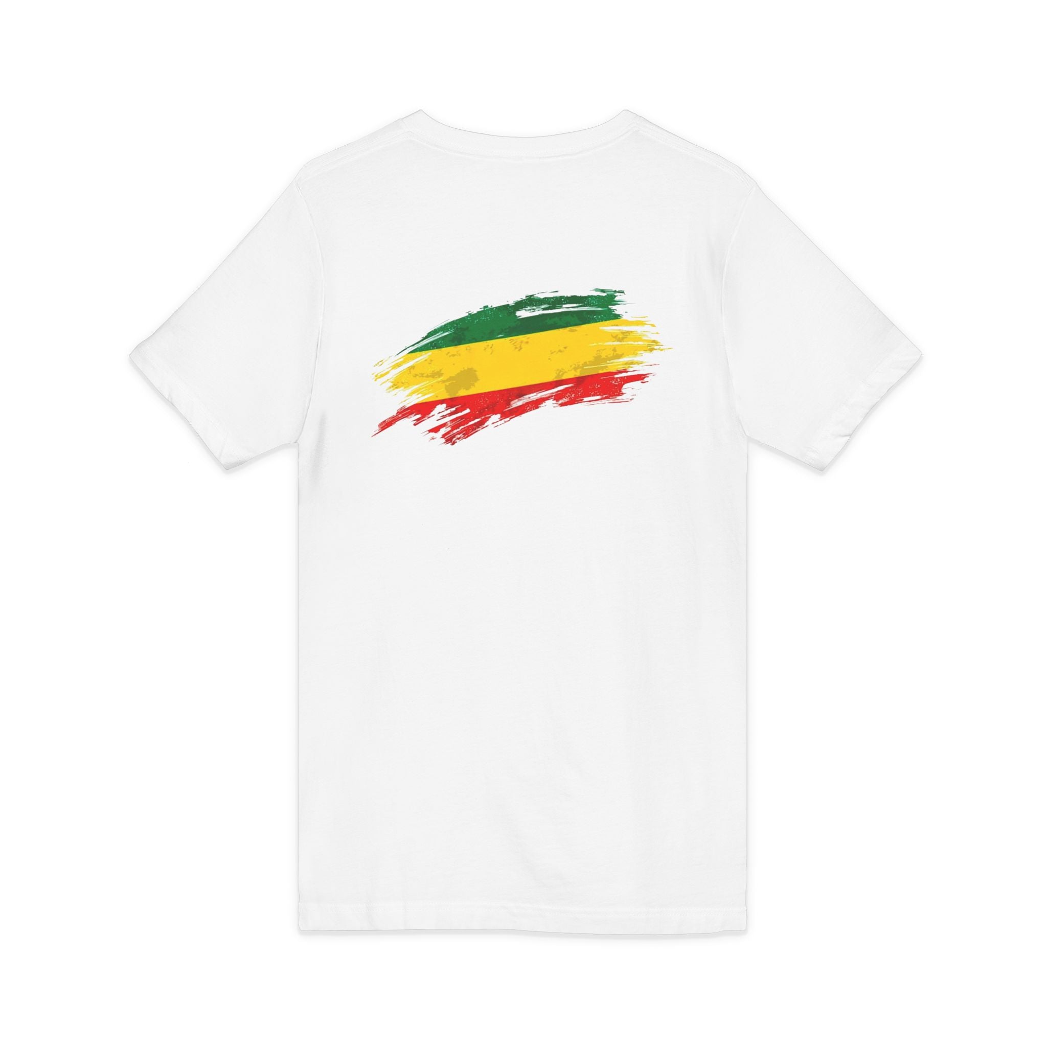 Unisex Jersey Short Sleeve V-Neck Tee